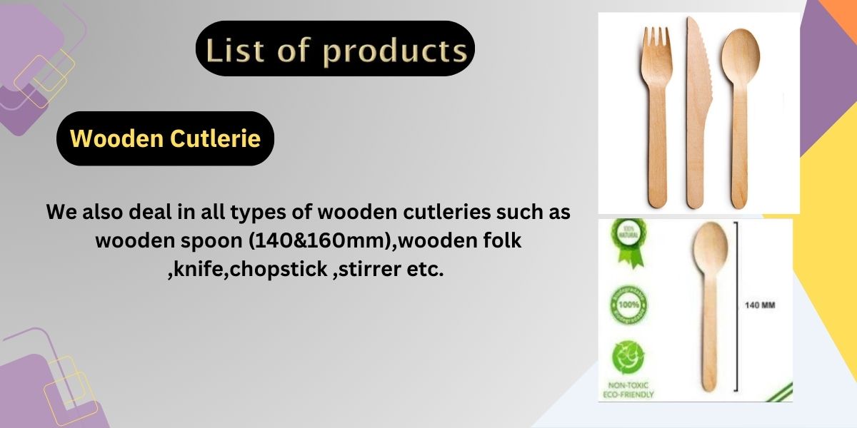 Wooden Cutleries -5